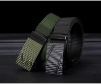 Cinturón de nailon transpirable para hombre, cinturón táctico de diseñador de lona de vaquero para exteriores, regalos militares, 남가가벨cece - details 6