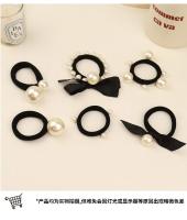 Diadema de perlas de goma para mujer, accesorios de diadema elásticos para mujer, temperamento simple, diario, combina con todo - details 4