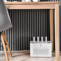 Caja de almacenamiento para enrutador Wifi de doble capa, organizador de cables para enchufe de escritorio, decodificador, artículo, caja de acabado oculta - details 1