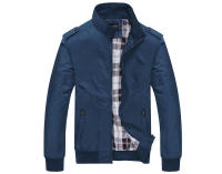 Chaqueta Bomber Ligera para Hombres Estilo Casual al Aire Libre Corte Delgado Material de Poliéster - details 2