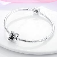 LAZA-abalorio de plata de ley 925 con 26 letras del alfabeto, abalorio de A-Z con nombre, compatible con Pulsera Original, collar, colgante, regalo de joyería - details 20