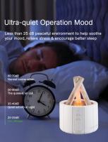 KINSCOTER Difusor de Aroma con Llama Simulada, Humidificador de Aire Ultrasónico con Lámpara LED de Aceite Esencial - details 7
