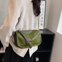 Bolso cruzado Vintage para mujer, bandolera pequeña de cuero PU con diseño de lujo y almohada, a la moda - details 11