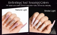 ROSALIND-Kit de esmalte de Gel para uñas, semipermanente UV Led, serie rosa, 7ml - details 6