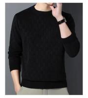 Suéter informal para hombre, Jersey de punto grueso, suéter de moda para hombre, Top cálido de otoño e invierno 4XL - details 12