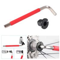 Herramienta de extracción de casetes de bicicleta, con látigo de cadena y llave auxiliar, suministros para extracción de piñones de bicicleta, extractor de piñones - details 2