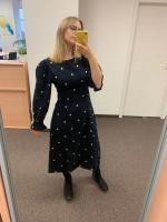 Vestido de manga larga para mujer, traje Vintage bohemio para fiesta y otoño, Y2k - details 1