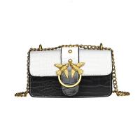 Nueva bolsa de las mujeres, la lucha contra la cadena de piedra patrón de hombro crossbody bolsa, estilo urbano simple - details 7