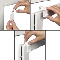 Persiana enrollable térmica EASYFIX Reflejo máximo de la luz, Ahorro de energía, Opaco, Todas las piezas de montaje incluidas 90 x 210 cm - details 4