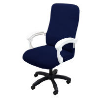 Fundas para sillas de oficina de ordenador elásticas de Jacquard gruesas, funda para silla de oficina retráctil resistente a los arañazos y a prueba de polvo para mascotas - details 13