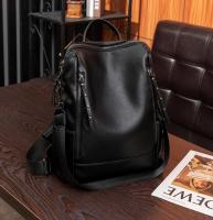 Mochila De piel auténtica para mujer, bolso de viaje de alta calidad, informal, de hombro, 2023 - details 24