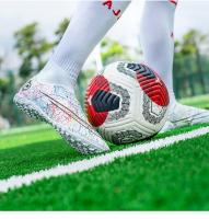 Botas de fútbol profesionales para hombre, zapatos de fútbol de Punta larga, zapatos de tobillo alto para exteriores, zapatos de entrenamiento para niños - details 22