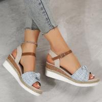 Sandalias de tacón de cuña de verano para mujer - details 2