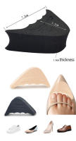Plantillas de tacón alto para mujer, Protector de medio antepié para el dedo del pie, almohadillas para aliviar el dolor, ajuste de relleno frontal para zapatos grandes - details 1