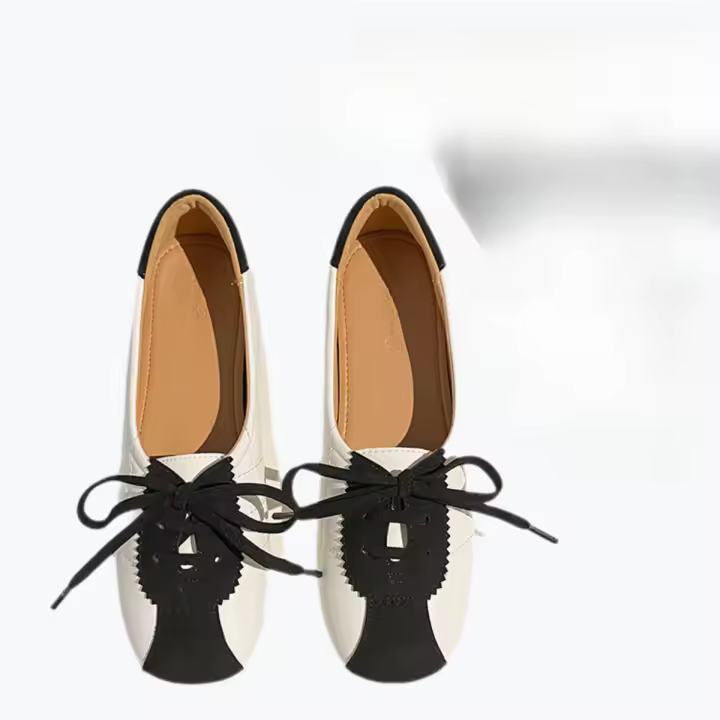 Sporty Singles Mujer 2025 Nuevo Diseño Zapatos de tacón con cordones Zapatos casuales interiores elevados - 1