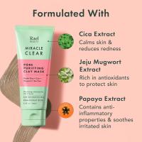 Rael Miracle Clear Face Wash – Limpiador exfoliante suave con ácido succínico y minerales, fórmula hidratante para uso diario, ideal para pieles propensas al acné, secas, sensibles y grasas, vegano (5 fl oz) - details 10