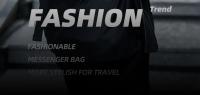 Bolso Cruzado Informal Japonés para Hombre Bolsa de Viaje y Cita Resistente al Agua, Espacio Grande, Con Cremallera para iPad de 9,7 pulgadas - details 4