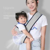 Portabebés versátil, cinturón de cintura, soporte para niños pequeños, bandolera, mochila grande para niños, bolsa de pañales con estilo - details 8