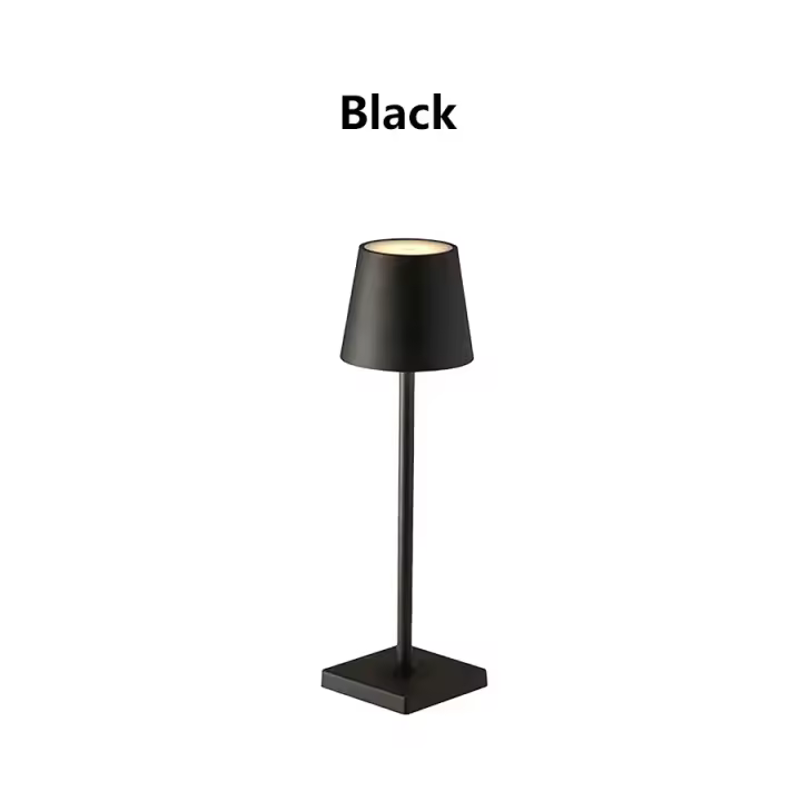 Lámpara LED de mesa con Sensor táctil, luz nocturna de escritorio de 3 colores, luz ambiental creativa para mesita de noche, lámpara de escritorio, Bar, decoración para exteriores - 1