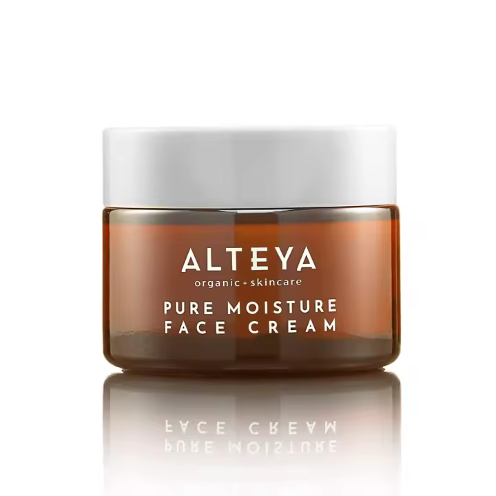 Alteya Organics Crema facial hidratante luminosa con rosas 50 ml - Certificado NaTrue Orgánico 100% puro, natural, ligero, para toda la piel - 1