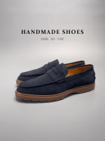 Mocasines de alta gama, cuero genuino, piel de vaca de primera capa, zapatos de moda hechos a mano con un pedal. - details 13