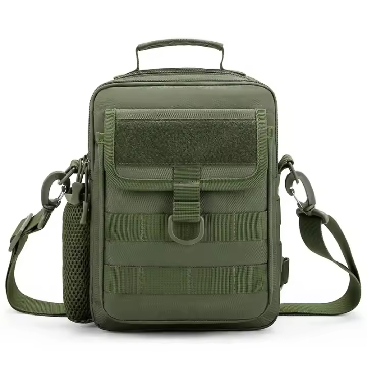 Bolsa táctica Molle, bolsos de mano para exteriores, camping, viajes, senderismo, trekking, caza, pesca, bandolera, bolso de mensajero para hombre - 1