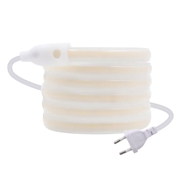 Tira de luces LED COB impermeable para decoración exterior, cinta de neón Flexible de alto brillo, 220V, 288 LED/M RA 90, 3000K, 4000K, 6000K - 1