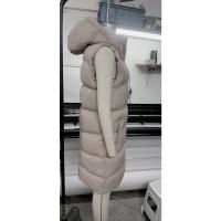 Abrigos largos de Invierno para mujer, chaleco informal sin mangas, chaquetas con capucha para mujer - details 4