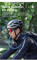 WEST BIKING-bolsa de agua ultraligera para bicicleta, mochila de hidratación deportiva de 10l, ergonómica, para ciclismo de montaña o de carretera, para escalada al aire libre - details 5