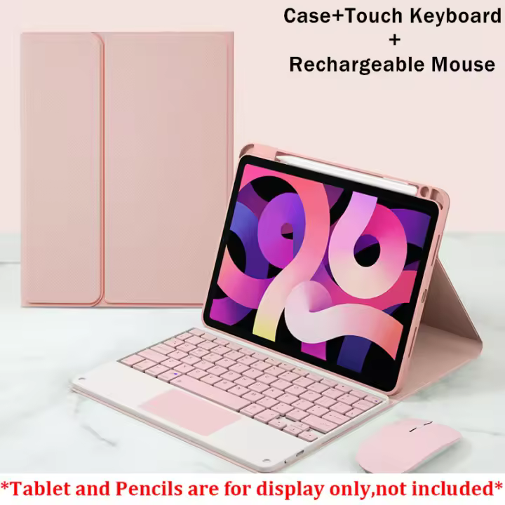 Funda para XiaoMi Pad 6 Pro, 11", 2023, Ratón Inalámbrico Español, Teclado Táctil, Tablet, Portalápices - 1
