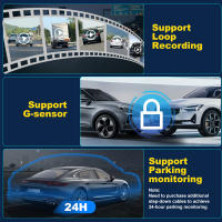 ZD03 Caméra de Tablero 4K UHD Monitor de Vigilancia de Coche con Grabador de Video 2160P - details 7