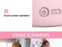 Masajeador de ojos inteligente con bolsa de aire, instrumento de vibración para el cuidado de los ojos, compresa caliente, gafas de masaje ocular con Bluetooth, bolsa para fatiga y arrugas - details 6