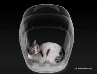 Mochila para Pets Transparente y Portátil Jaula de Cápsula Espacial para Viajes al Aire Libre - details 7