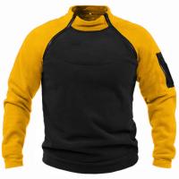 Sudadera con cuello alto para hombre, jerséis masculinos, Otoño e Invierno - details 3