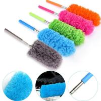Plumero de plumas largo telescópico, cepillo estático mágico, 80cm, extensible, portátil, Mini, duradero, lavable - details 0