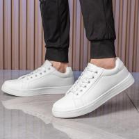 Zapatos Casuales para Hombre Mocasines Suaves Comodidad de Otoño Blancas y Negras - details 2