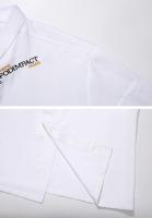 Uniforme de Chef para hombre, chaqueta para cocinar, camisa de cocina, camarera, servicio de comida rápida, Hotel, olla caliente, tienda de pasteles, abrigo con logo personalizado - details 19