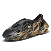 Zapatos de camuflaje con agujeros, sandalias de suela blanda para hombres, sandalias de verano, ropa exterior para hombres. - details 14