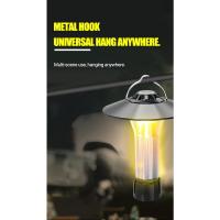 Linterna de Camping con trípode, luz LED recargable regulable, portátil, pequeña, cálida - details 27