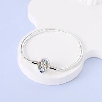 Pulsera de Plata Esterlina 925 Encanto de Mariposa Estrellas Luna Cadena de Seguridad - details 11