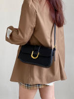 Bolso de Hombro Retro de Alta Gama Estilo Coreano Bolso Cruzado para Mujer con 2 Correas - details 0