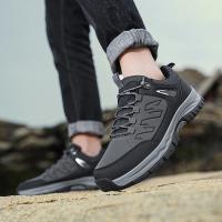Zapatillas de senderismo al aire libre para hombre, zapatos de Trekking con cordones, para escalada de montaña, transpirables - details 18