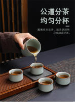 Nuevo juego de Kung Fu para el hogar Bai Cai Ru Kiln con piezas abiertas, cuencos con tapa habitables, ollas y regalos creativos para tazas de té - details 10