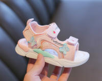Sandalias planas de mariposa para niñas, zapatos de baile de princesa informales, zapatos de playa, moda de verano - details 12