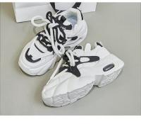 2025 primavera otoño zapatillas gruesas para mujer zapatos deportivos de plataforma transpirables para mujer zapatos vulcanizados de suela gruesa de moda - details 10