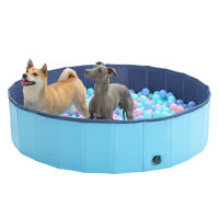 Piscina portátil para mascotas, perros, gatos y niños Piscina plegable para bañar perros, ideal para el verano - details 15