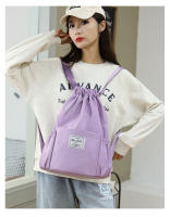 Bolso de mujer nueva moda mochila de cubo de agua Simple ligero con cordón de tela Oxford mochila de viaje bolso de escuela para estudiantes - details 4