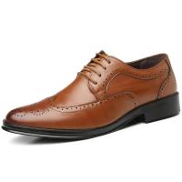 Zapatos de vestir auténticos Oxford hechos a mano, zapatos de negocios formales clásicos para hombres - details 1