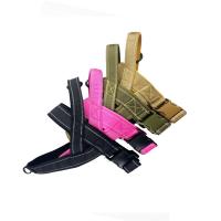 Chaleco de nailon para caminar para mascotas, chaleco ajustable resistente al desgaste para caminar con correa para perros con tiras reflectantes a prueba de explosiones - details 5