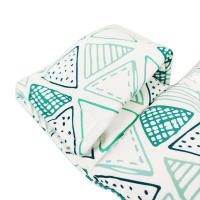 Cojín de Bebé para Silla de Comedor Stokke Tripp Trapp Cubierta de Tela Azul Triangular - details 7